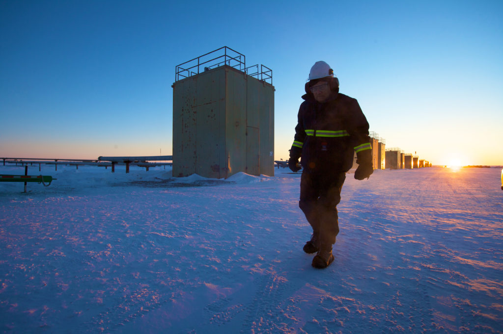 Oil and Gas Employee at Prudhoe Bay